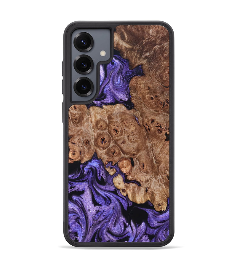 Galaxy S25 Plus Wood Phone Case - Latasha (Purple, 824688)