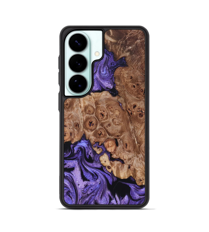 Galaxy S26 Wood Phone Case - Latasha (Purple, 824688)