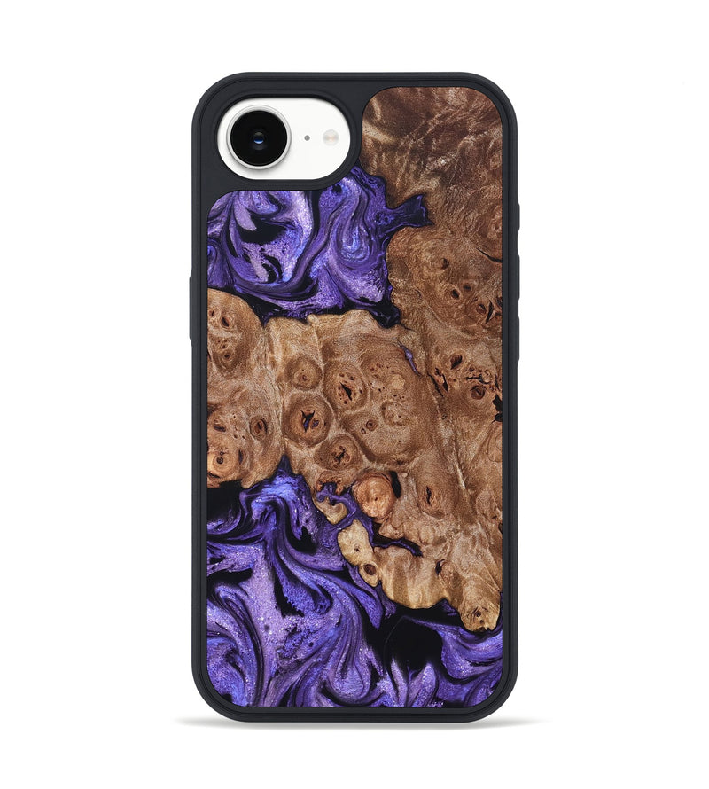 iPhone 16e Wood Phone Case - Latasha (Purple, 824688)
