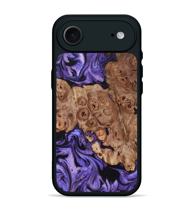 iPhone 17 Air Wood Phone Case - Latasha (Purple, 824688)
