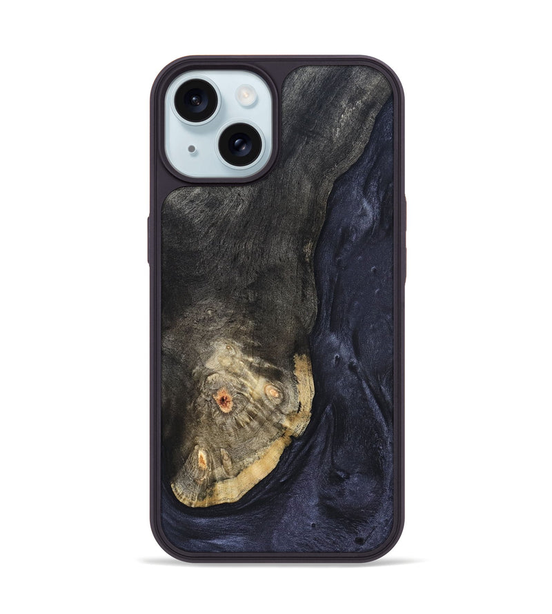 iPhone 15 Wood Phone Case - Lionel (Wood Burl, 824689)
