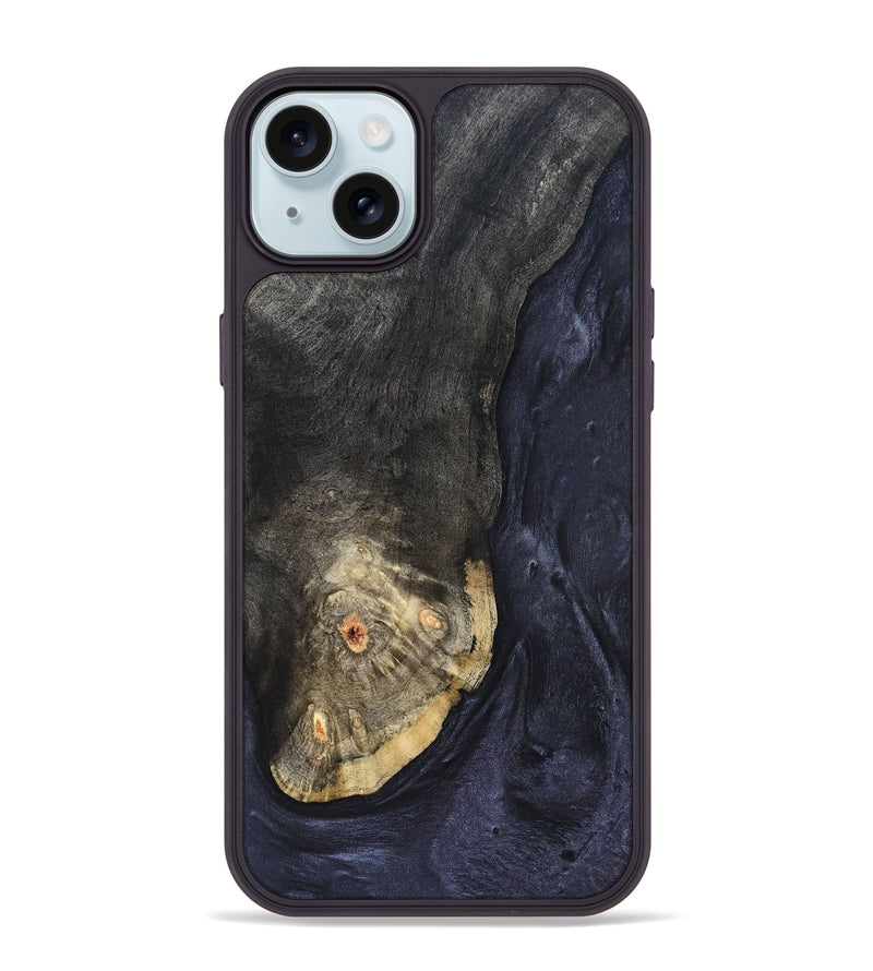 iPhone 15 Plus Wood Phone Case - Lionel (Wood Burl, 824689)