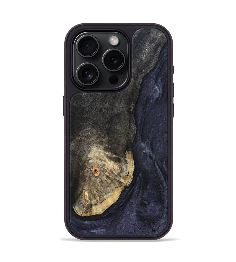 iPhone 15 Pro Wood Phone Case - Lionel (Wood Burl, 824689)