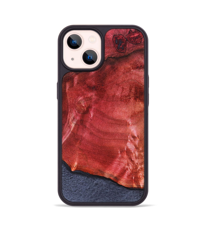 iPhone 14 Wood Phone Case - Ruben (Wood Burl, 824690)