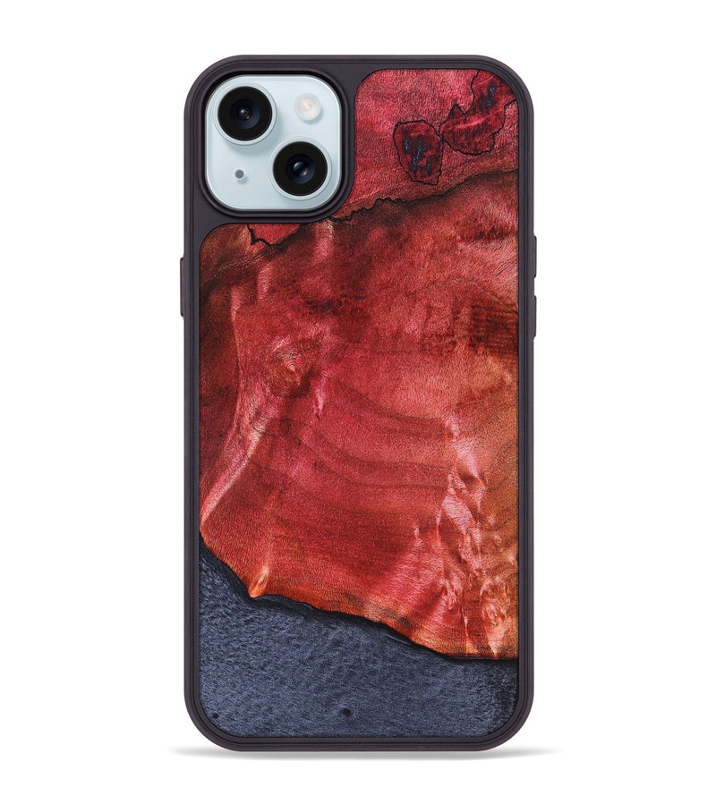 iPhone 15 Plus Wood Phone Case - Ruben (Wood Burl, 824690)