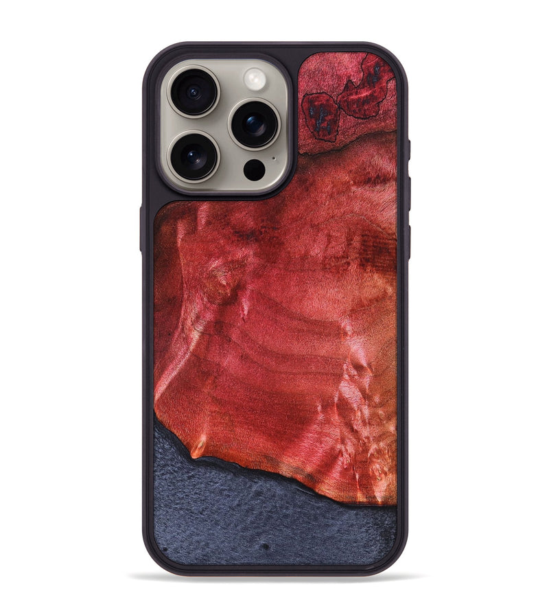iPhone 15 Pro Max Wood Phone Case - Ruben (Wood Burl, 824690)