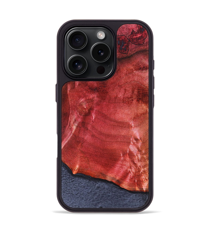 iPhone 16 Pro Wood Phone Case - Ruben (Wood Burl, 824690)