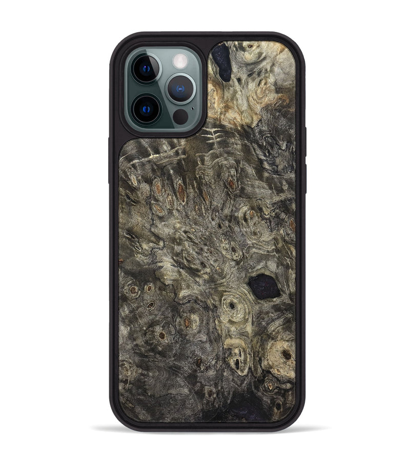 iPhone 12 Pro Max Wood Phone Case - Aidyn (Wood Burl, 824691)