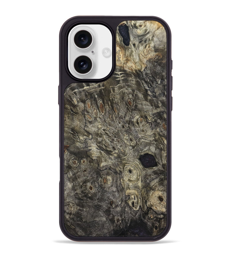iPhone 16 Plus Wood Phone Case - Aidyn (Wood Burl, 824691)