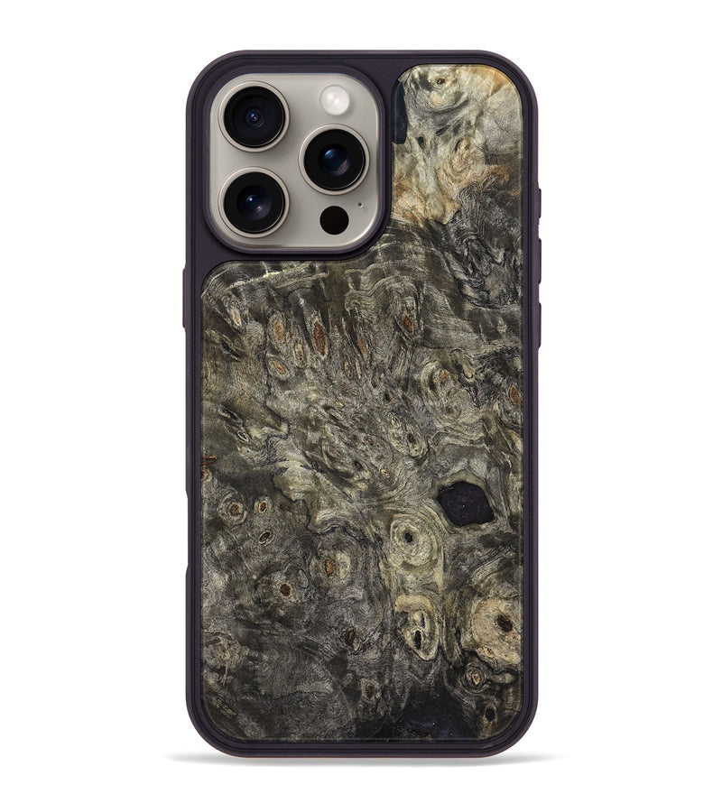 iPhone 16 Pro Max Wood Phone Case - Aidyn (Wood Burl, 824691)