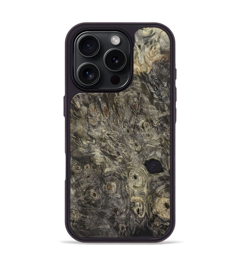 iPhone 16 Pro Wood Phone Case - Aidyn (Wood Burl, 824691)