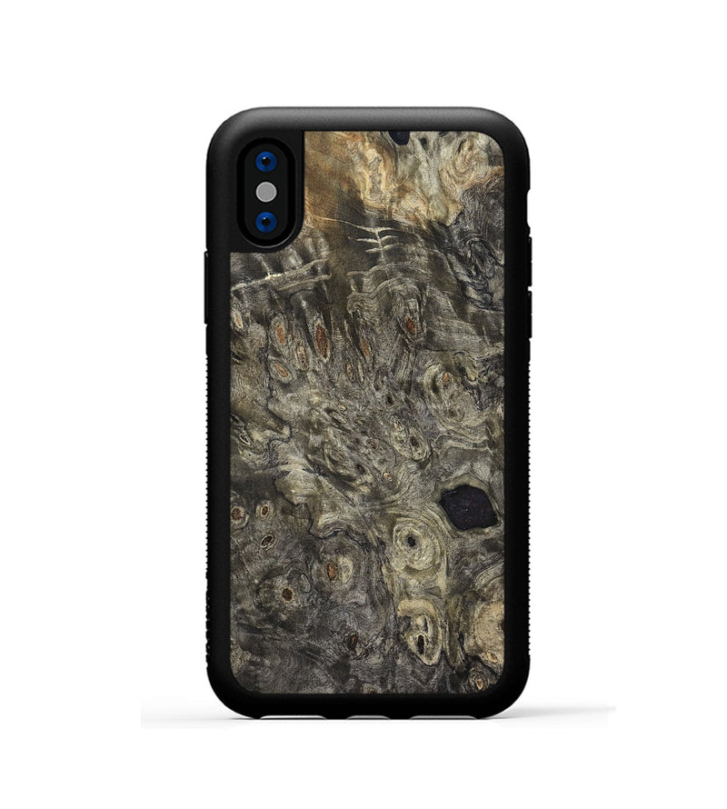 iPhone Xs Wood Phone Case - Aidyn (Wood Burl, 824691)