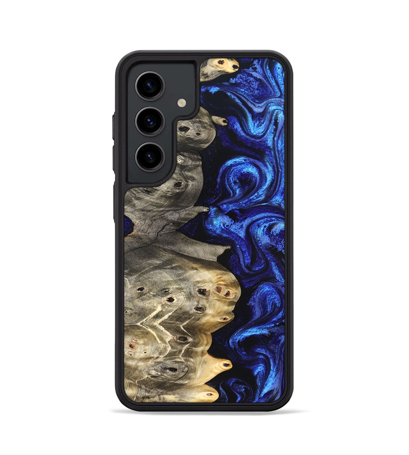 Galaxy S24 Wood Phone Case - Kenzo (Blue, 824699)