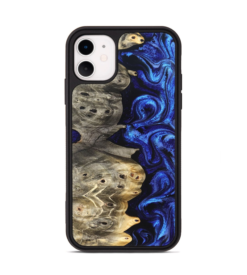 iPhone 11 Wood Phone Case - Kenzo (Blue, 824699)