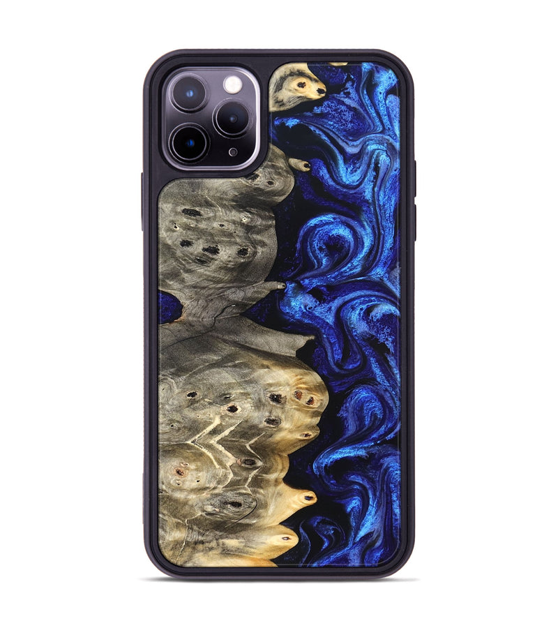 iPhone 11 Pro Max Wood Phone Case - Kenzo (Blue, 824699)