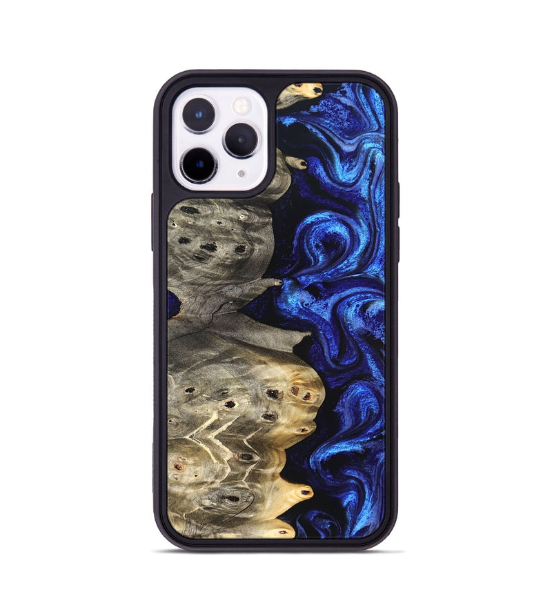 iPhone 11 Pro Wood Phone Case - Kenzo (Blue, 824699)