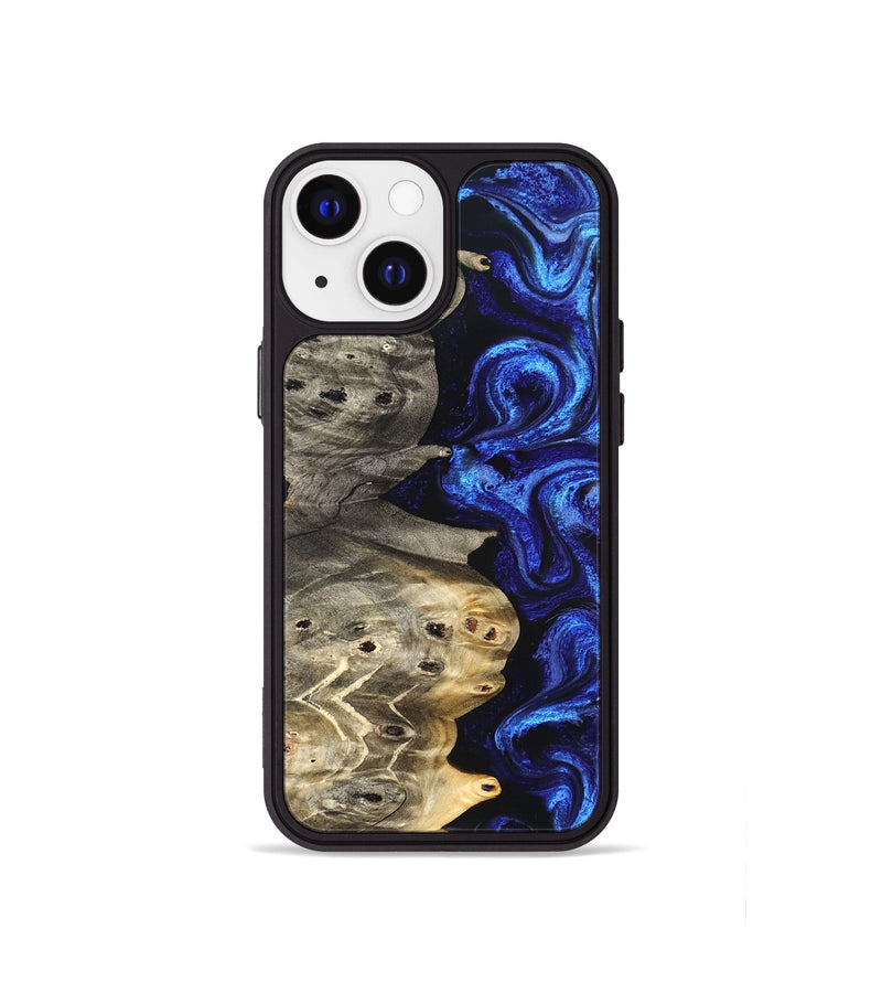 iPhone 13 mini Wood Phone Case - Kenzo (Blue, 824699)