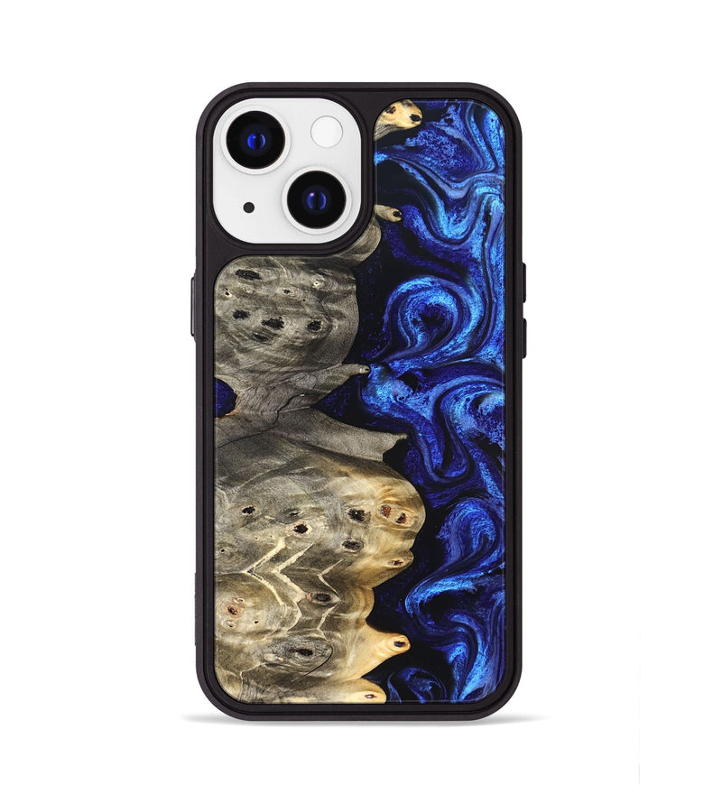 iPhone 13 Wood Phone Case - Kenzo (Blue, 824699)