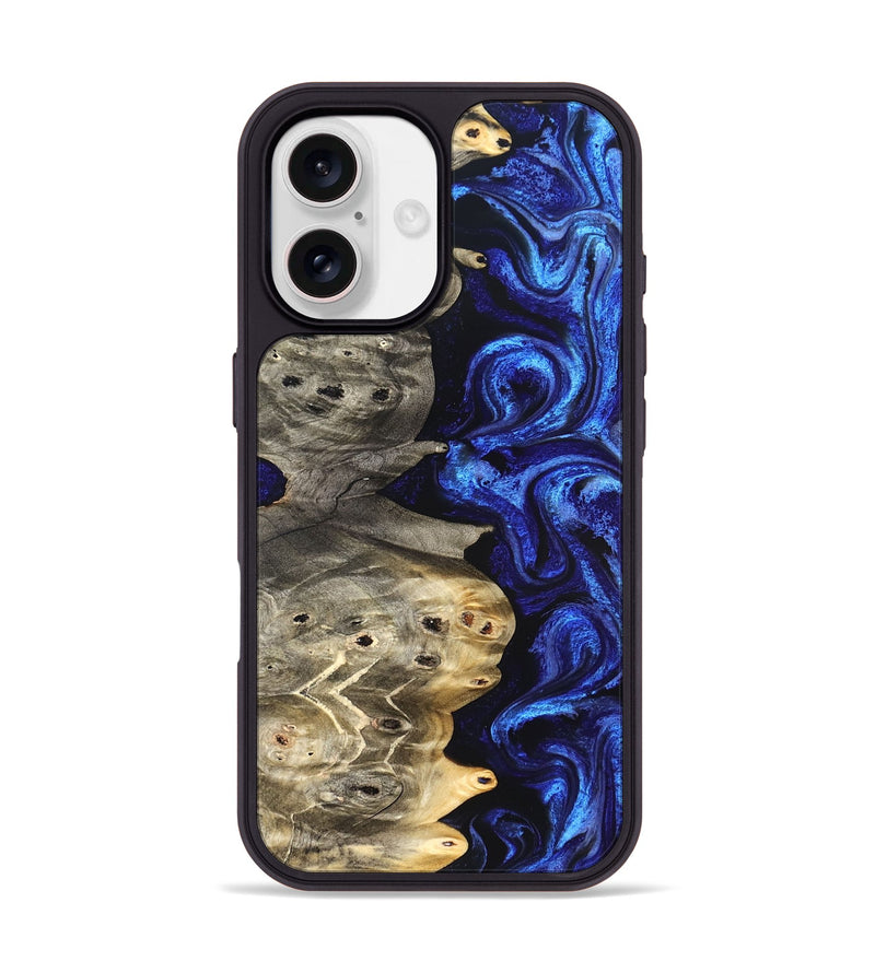 iPhone 17 Wood Phone Case - Kenzo (Blue, 824699)