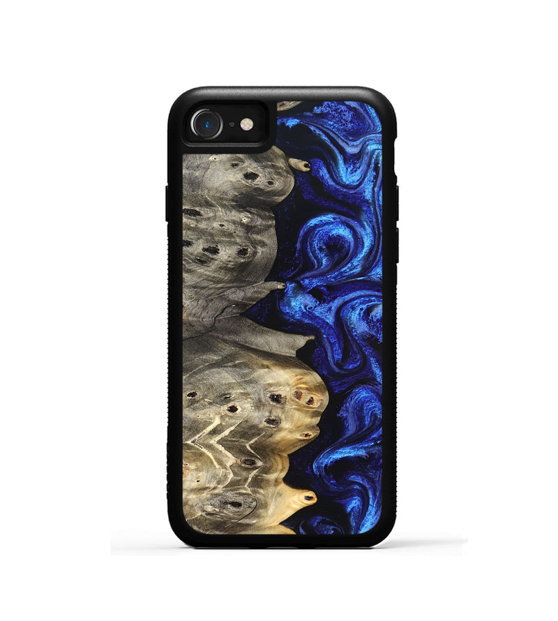 iPhone SE Wood Phone Case - Kenzo (Blue, 824699)