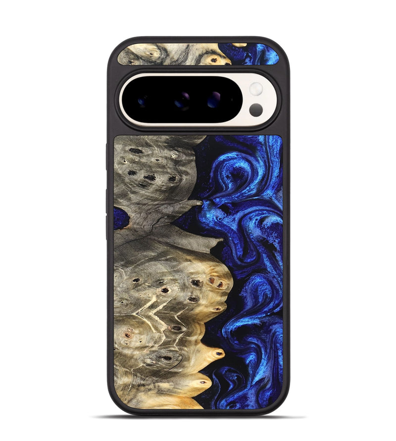 Pixel 9 Wood Phone Case - Kenzo (Blue, 824699)
