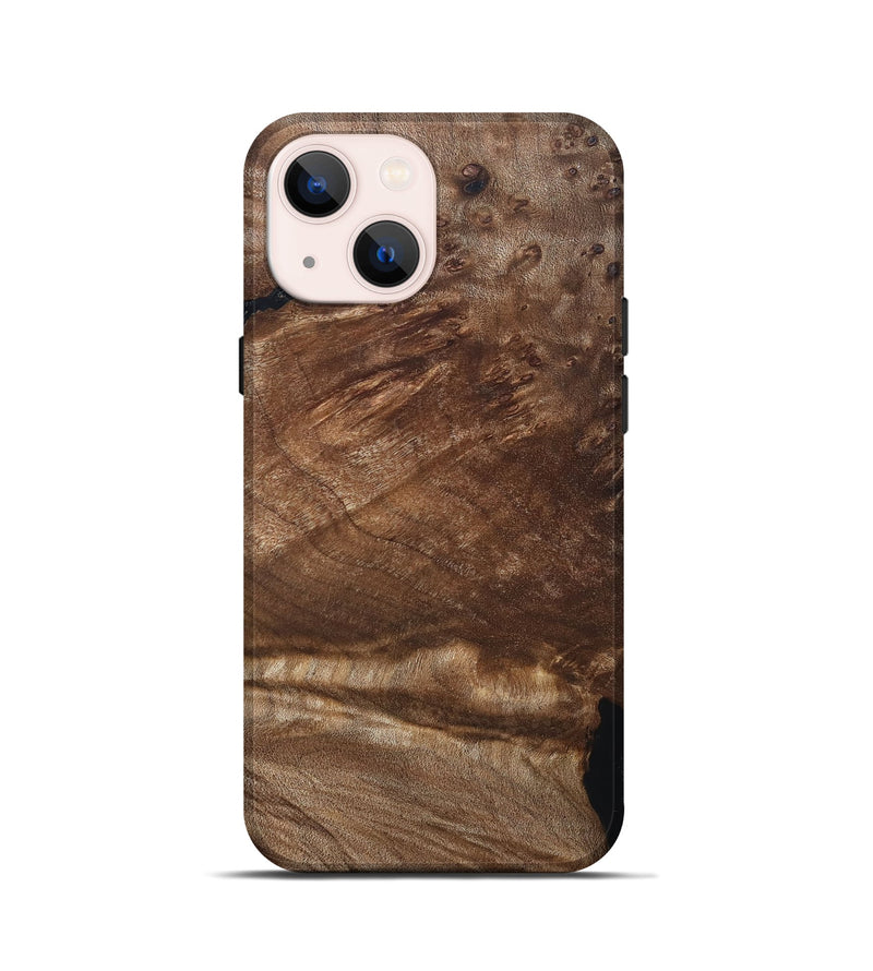 iPhone 13 mini Wood Live Edge Phone Case - Katy (Solid Wood, 824707)