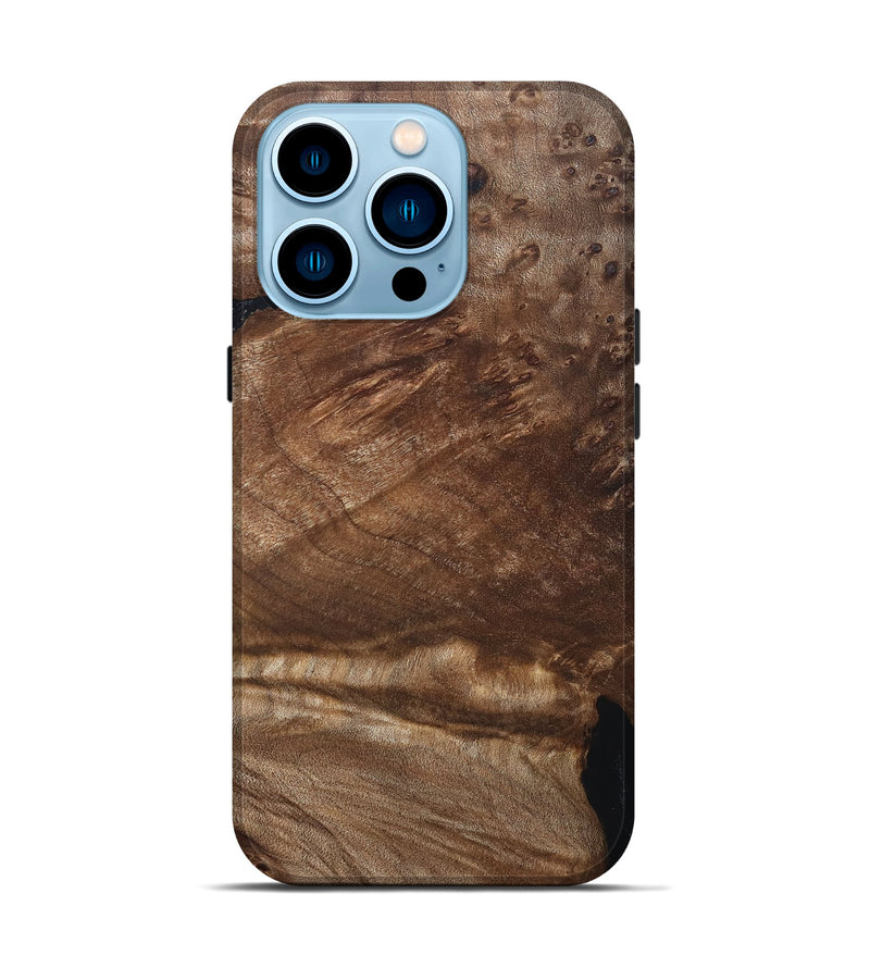 iPhone 14 Pro Wood Live Edge Phone Case - Katy (Solid Wood, 824707)