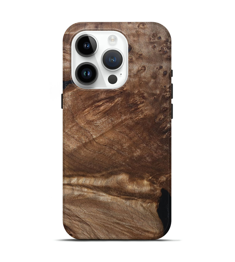 iPhone 15 Pro Wood Live Edge Phone Case - Katy (Solid Wood, 824707)