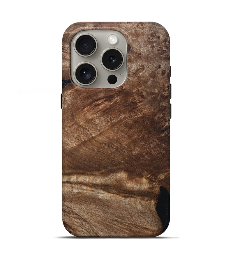 iPhone 16 Pro Wood Live Edge Phone Case - Katy (Solid Wood, 824707)