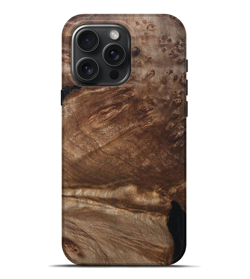 iPhone 16 Pro Max Wood Live Edge Phone Case - Katy (Solid Wood, 824707)