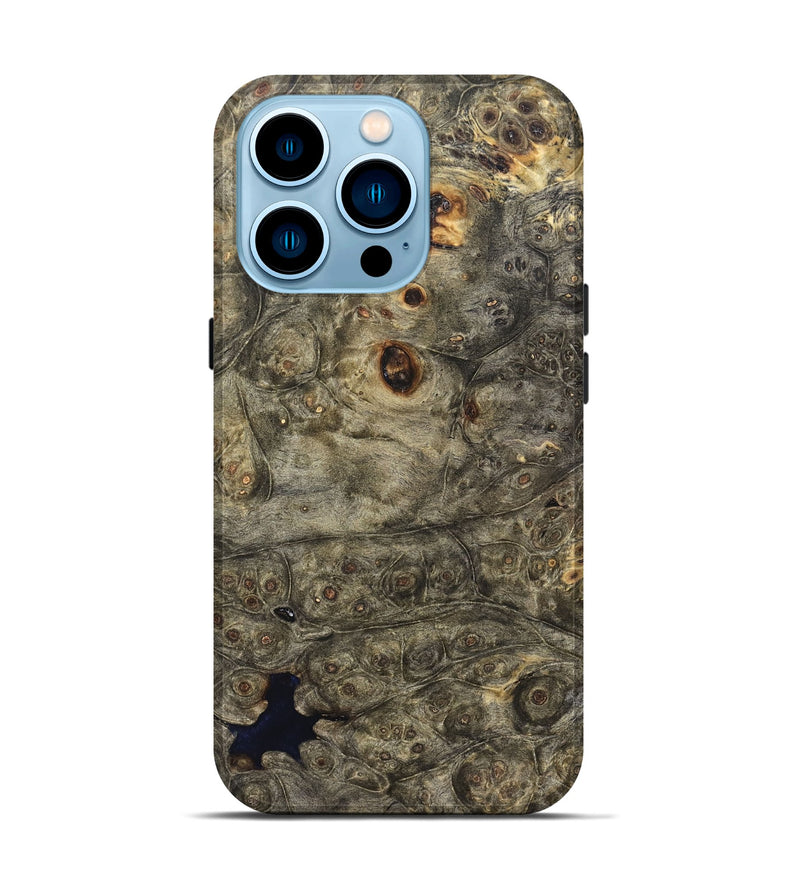 iPhone 14 Pro Wood Live Edge Phone Case - Cicero (Solid Wood, 824708)