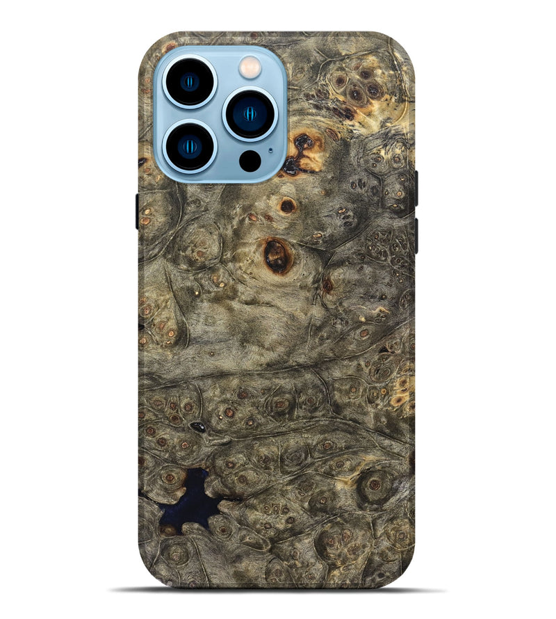 iPhone 14 Pro Max Wood Live Edge Phone Case - Cicero (Solid Wood, 824708)
