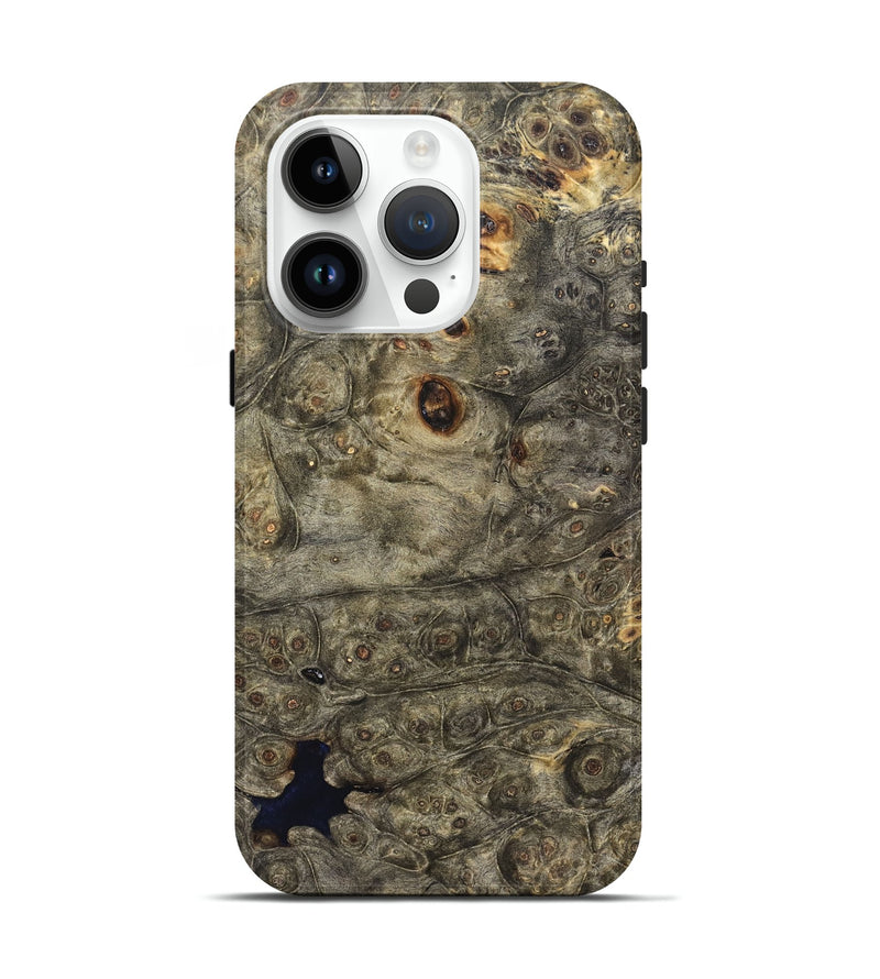 iPhone 15 Pro Wood Live Edge Phone Case - Cicero (Solid Wood, 824708)