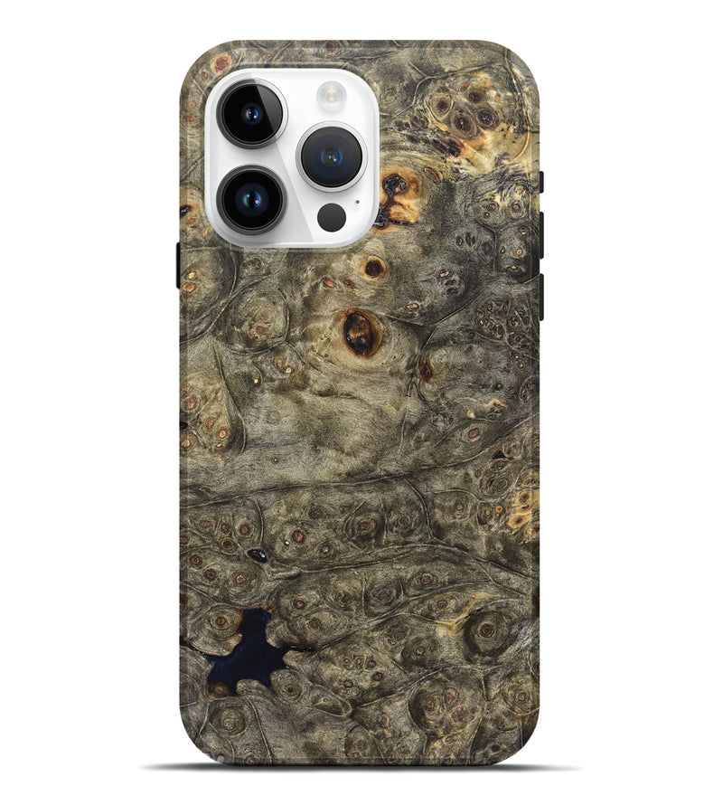 iPhone 15 Pro Max Wood Live Edge Phone Case - Cicero (Solid Wood, 824708)