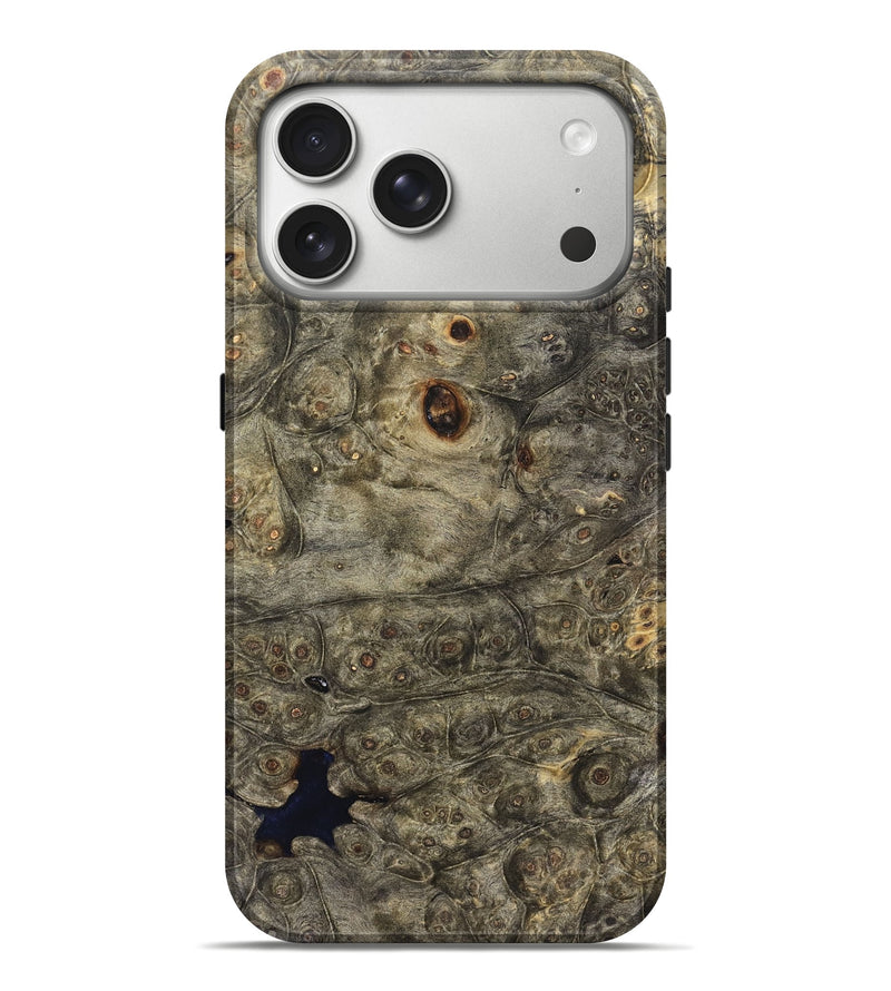 iPhone 17 Pro Max Wood Live Edge Phone Case - Cicero (Solid Wood, 824708)