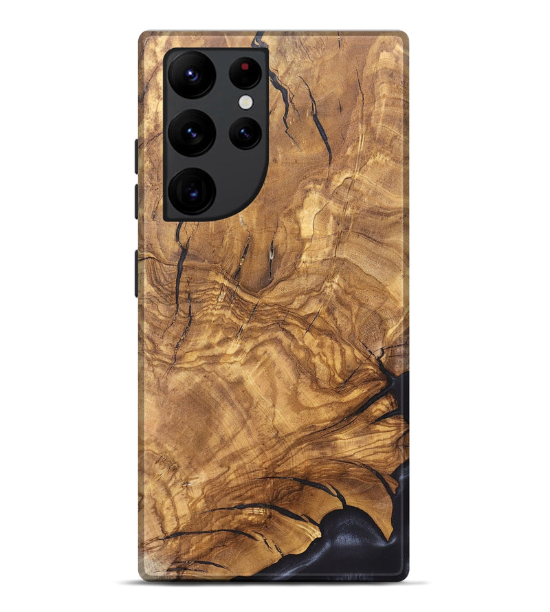 Galaxy S22 Ultra Wood Live Edge Phone Case - Catina (Solid Wood, 824709)