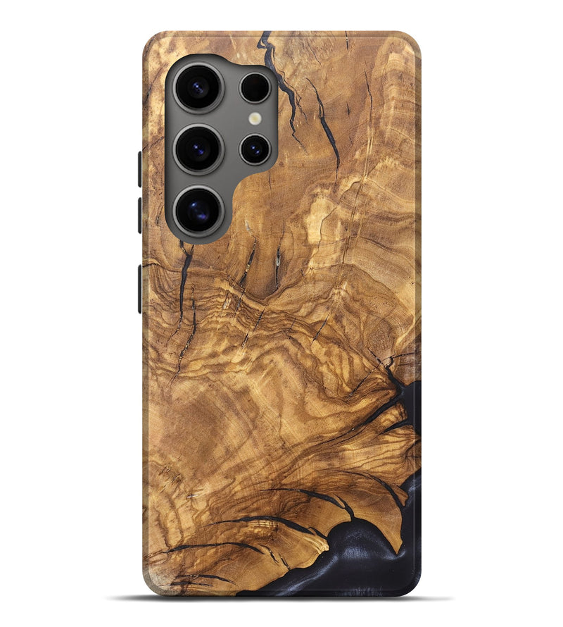 Galaxy S25 Ultra Wood Live Edge Phone Case - Catina (Solid Wood, 824709)