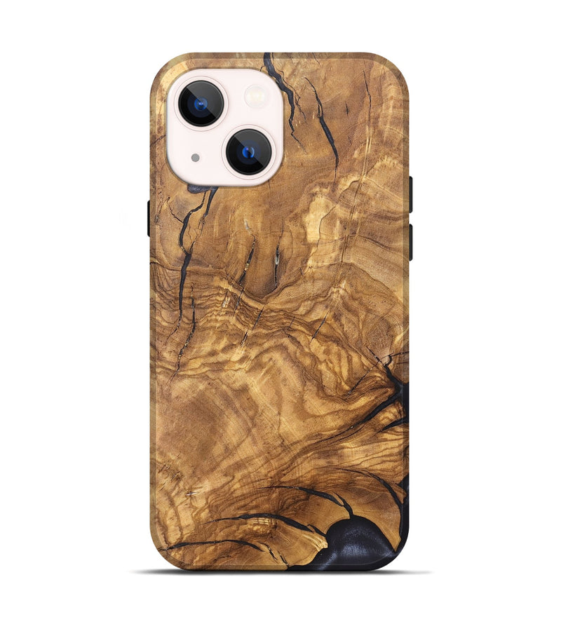 iPhone 14 Wood Live Edge Phone Case - Catina (Solid Wood, 824709)