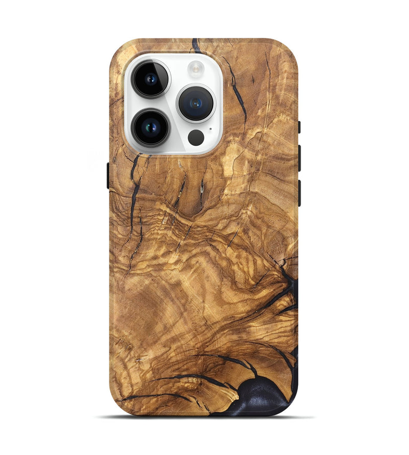 iPhone 15 Pro Wood Live Edge Phone Case - Catina (Solid Wood, 824709)