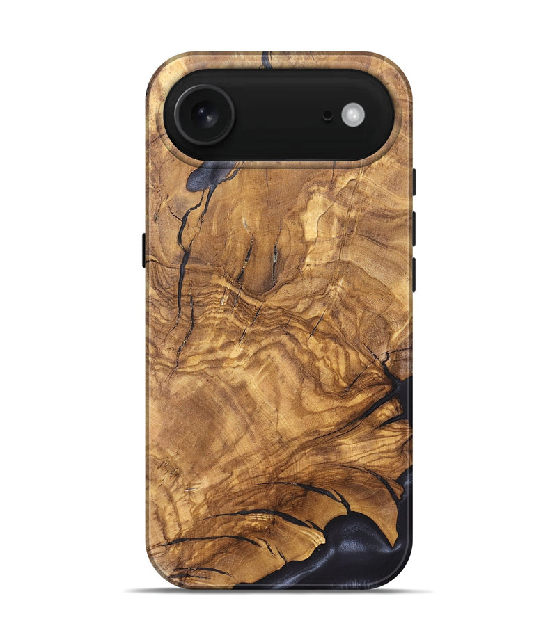 iPhone 17 Air Wood Live Edge Phone Case - Catina (Solid Wood, 824709)