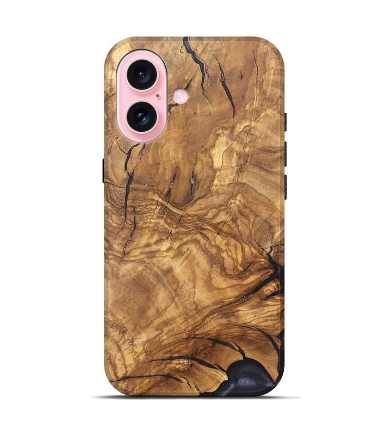 iPhone 17 Wood Live Edge Phone Case - Catina (Solid Wood, 824709)