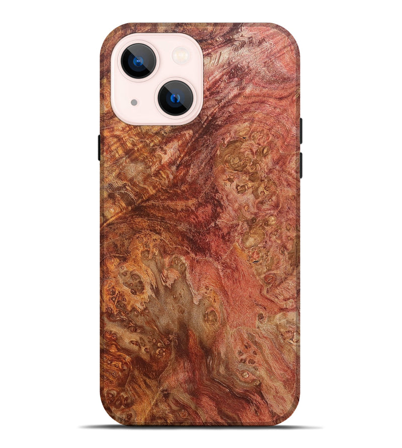 iPhone 14 Plus Wood Live Edge Phone Case - Brant (Solid Wood, 824710)