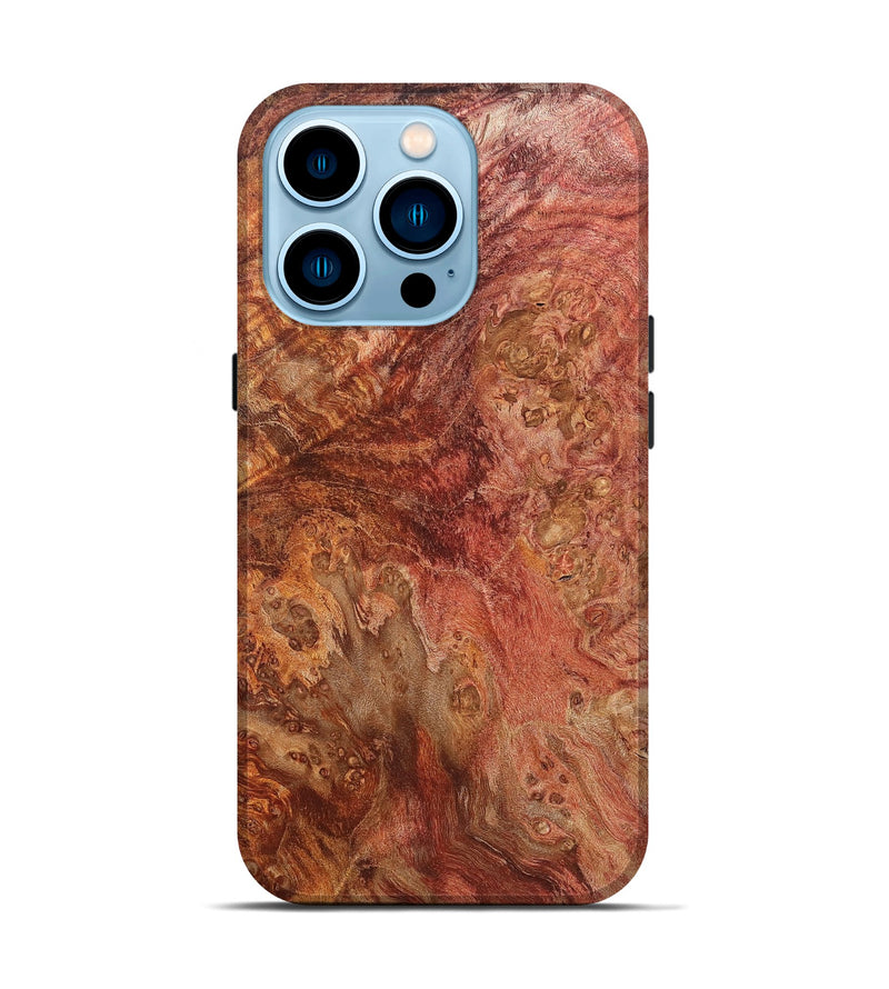iPhone 14 Pro Wood Live Edge Phone Case - Brant (Solid Wood, 824710)