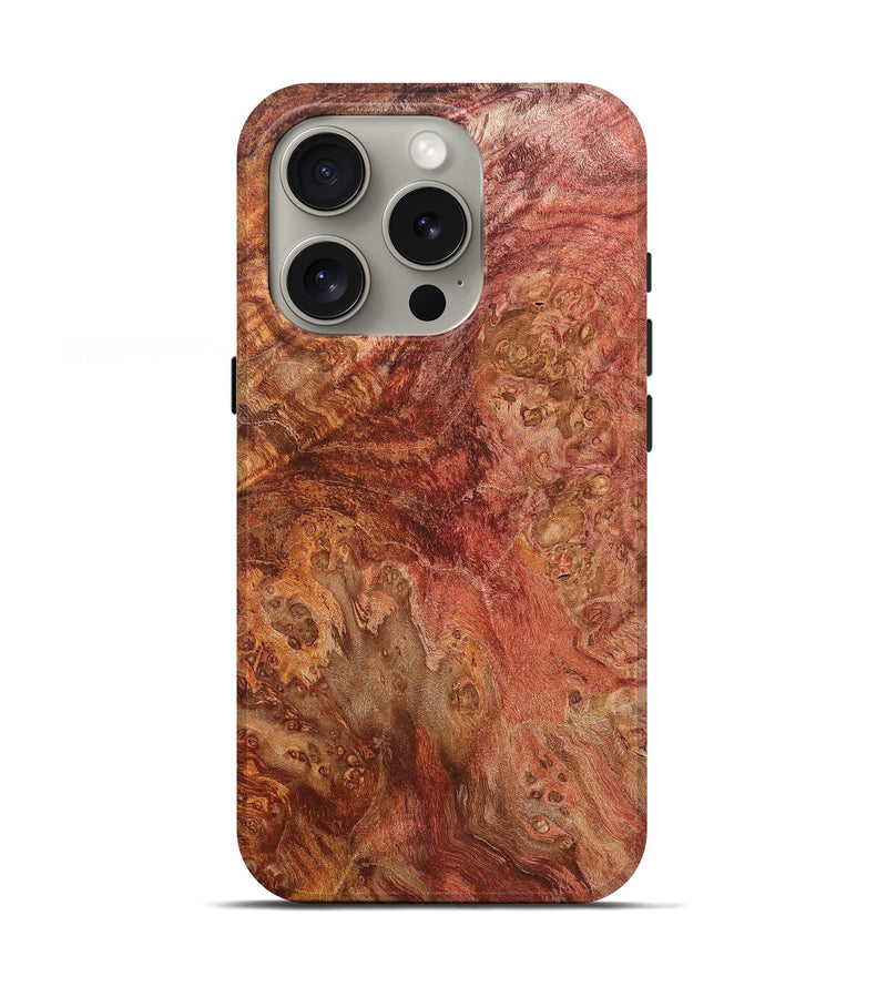 iPhone 16 Pro Wood Live Edge Phone Case - Brant (Solid Wood, 824710)
