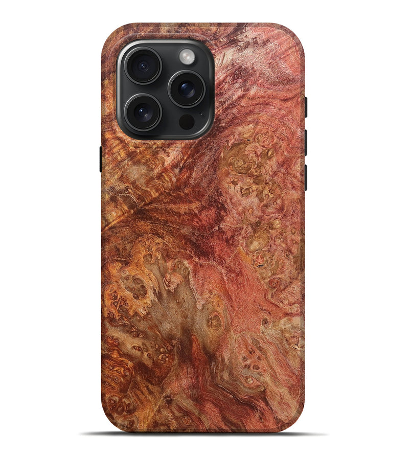 iPhone 16 Pro Max Wood Live Edge Phone Case - Brant (Solid Wood, 824710)