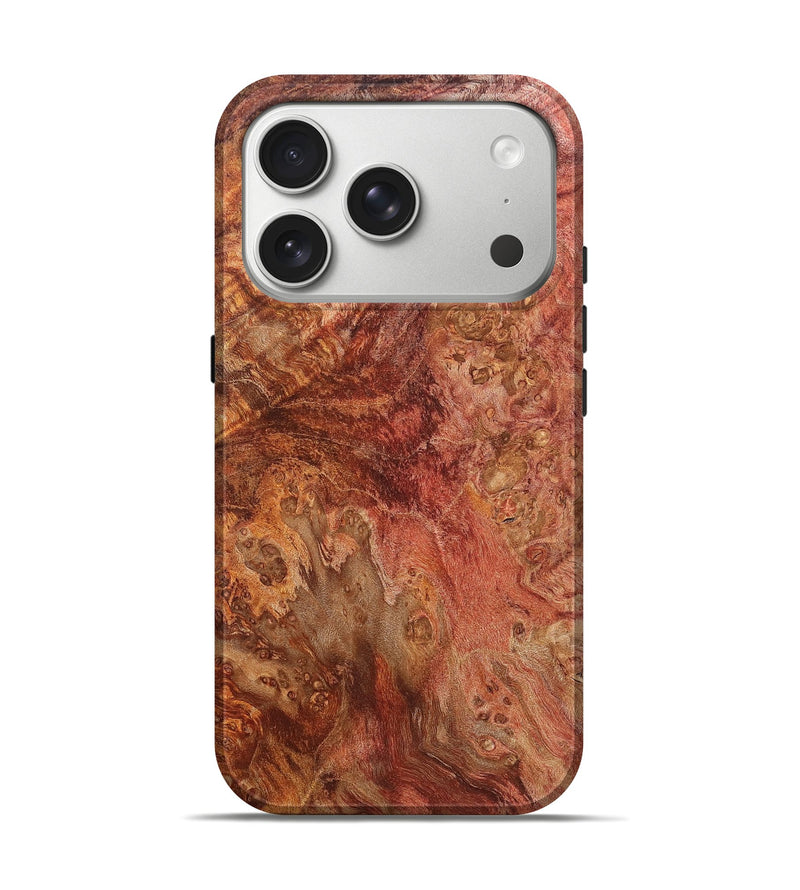 iPhone 17 Pro Wood Live Edge Phone Case - Brant (Solid Wood, 824710)