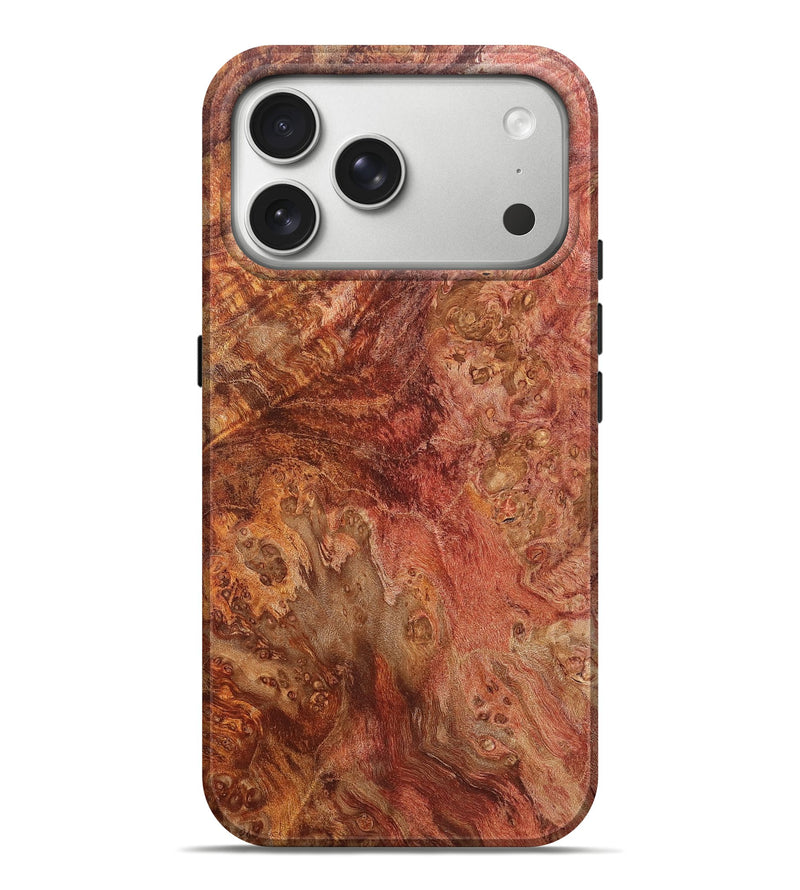 iPhone 17 Pro Max Wood Live Edge Phone Case - Brant (Solid Wood, 824710)