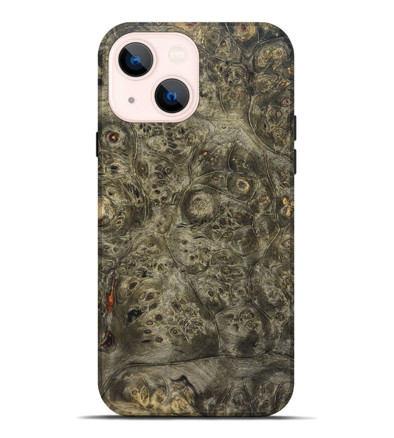 iPhone 14 Plus Wood Live Edge Phone Case - Betty (Solid Wood, 824713)
