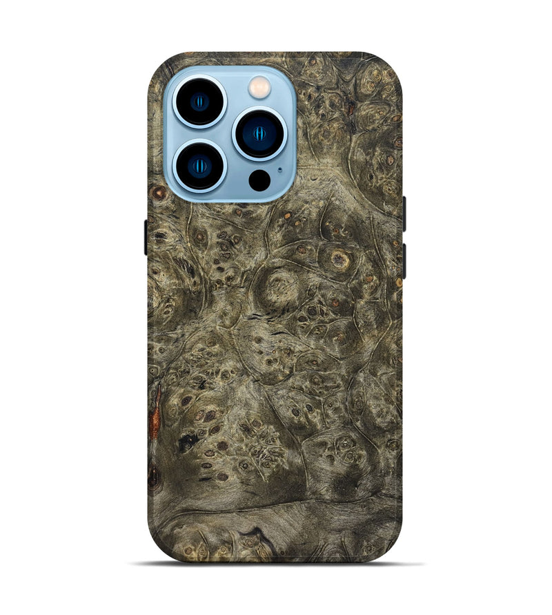 iPhone 14 Pro Wood Live Edge Phone Case - Betty (Solid Wood, 824713)