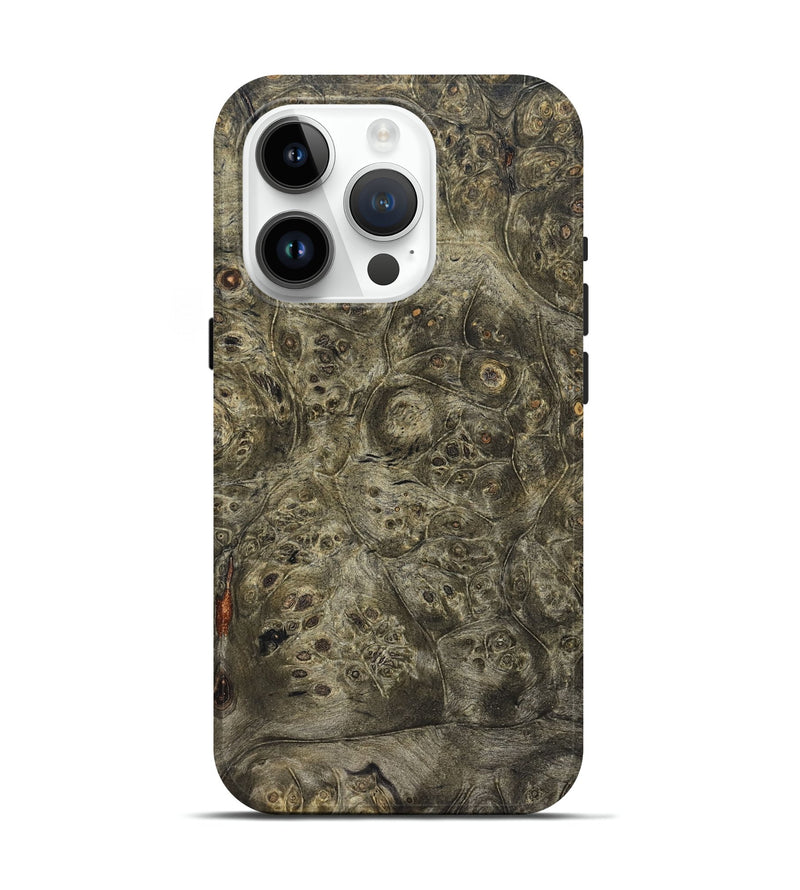 iPhone 15 Pro Wood Live Edge Phone Case - Betty (Solid Wood, 824713)